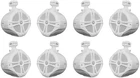 (8) Rockville RWB90W White 8" 300W Marine Wakeboard 360 Swivel Tower Speakers. Price: $524.80.