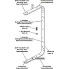 Electro-voice Evf-ub-wht U-bracket For Series Loudspeakers, White New. Price: $99.99.