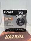 Pyle PLPW8D Inch 800W Car Subwoofer - Black New. Price: $69.00.