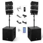 Proreck Club 18'' 8000W Dj Speakers With Subwoofer, Pa Line Array New. Price: $1269.99.