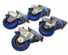 Rcf AC-4CASTER-SET-LOCK (4-PACK) 4" Locking Casters For Subwoofer/sub Speaker New. Price: $109.00.