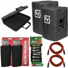 Electro Voice ETX-15P Padded Speaker Covers (pair) + Carry Case Cables New. Price: $298.40.