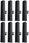 (8) Rockville Wet Array 4 Black Line Speakers For Church/school/auditorium New. Price: $1244.60.