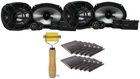(2) Kicker 43CSS684 6X8" 900W Car Audio Component Speaker+nvx Sound Deadening New. Price: $357.99.