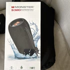 Monster S320 Superstar Portable Bluetooth Speaker Black IPX7 Stereo Pairing New. Price: $41.00.