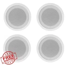 Rockville CCL5T 4" 70V Commercial Ceiling Speakers White New. Price: $74.95.