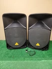 2 Behringer Eurolive B115D 1000W 15" Powered Speaker Tested (BFEB-05-039) Used. Price: $299.00.