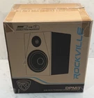 (1) Rockville DPM5W 5.25" 2-WAY 150W White Active/powered Studio Monitor Speaker Open. Price: $89.00.