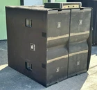 (2) Jbl Vtx G28 Dual 18" 8000W Subwoofer (1) Crown 12000HD Amp (trueheartsound) Used. Price: $9596.00.