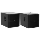 2X Mackie DRM18S-P 18" Professional Passive Subwoofer (pair) Certified. Price: $1559.98.