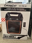 New Chromacast CC-PPA-60 Portable Watt Bluetooth Speaker & Microphone. Price: $99.99.