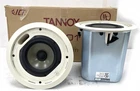 New Open Box Pair Tannoy CMS601-BM Full Bandwidth Ceiling Monitor Speakers. Price: $124.98.
