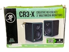 Mackie Cr-x 3" Creative Reference Multimedia Monitors Pair Of 2 Used. Price: $49.49.