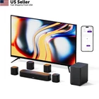 Ultimea 7.1CH Sound Bar With Subwoofer, Virtual Surround System Black New. Price: $210.66.