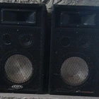 Dpx Wired Pair, Black Rectangular Speakers W/ Horn Tweeter & Woofer Used. Price: $56.03.