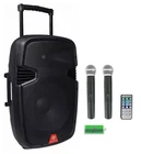 Rockville RAM15BT 15" Rechargeable Powered 800W Pa Dj Speaker, 2 Mics, Bluetooth New. Price: $274.95.