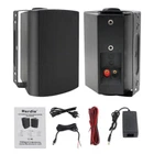 Herdio 4" 200W Waterproof Wall Mount Speakers Wireless Bluetooth For Bedroom Us New. Price: $88.43.