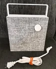 Ikea Eneby Bluetooth Wireless Speaker Gray Fabric White Cube Model E1720 Used. Price: $34.99.