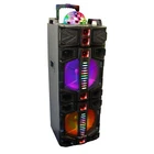 New Befree Dual 12" Subwoofer Bluetooth Party Speaker W/ Led Usb Sd Microphone. Price: $326.87.