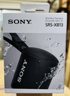 Sony SRS-XB13 Portable Speaker Black New. Price: $29.99.