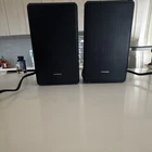 Samsung Rear Pair Wired Black Rectangular Home Audio Set New. Price: $200.00.