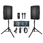 Proreck Delta 158 2400W Bluetooth Speaker System For Djs, Karaoke New. Price: $439.99.
