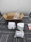 1 Pair Rockville Cube 70V White 3.5" Commercial Swivel Speakers Wall Mount New. Price: $59.99.
