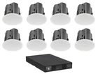 8 Jbl Control 416C/T 6.5" Commercial 70V Ceiling Speakers+crown Amp Restaurant New. Price: $2754.95.