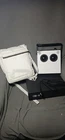 Teenage Engineering OB-4 Portable Bluetooth Speaker White + Field Bag Open. Price: $599.99.