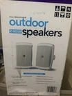 Yamaha NS-AW350W All-weather Wired Outdoor Speaker Pair White 130W 6.5" New. Price: $149.87.