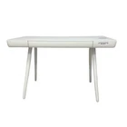 Qu Yi Smart Pc Desk - Bluetooth Speaker Tempered Glass White New. Price: $200.00.