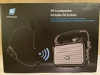 Winbridge Bluetooth Wireless Voice Amplifier Portable Pa System For Teachers H5 New. Price: $85.00.