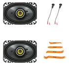 2X Kicker 46CSC464 4X6" 150W 4-OHM Speakers W/ Wire Harness & Pry Tool (99 06) New. Price: $74.49.