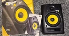 Rokit 6 Krk Studio Speaker Moniter Powered RPG2 Black Box Used. Price: $119.95.