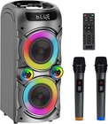 Berlingtone BR-37K, Bluetooth Speaker, Karaoke Function With 2 Vhf Wireless Mic Open. Price: $69.99.