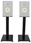 Pair 21 Black Steel Studio Speaker Stands For Krk Rokit 4 G3 New. Price: $64.95.