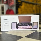 Crosley Coda Record Player With Speakers Modernized Bluetooth And Fm Radio Open. Price: $135.97.