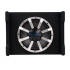 Jensen JW10A 10" 100 Watts Rms Subwoofer With Vented Enclosure And Built-in Amp New. Price: $118.99.
