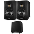 Adam Audio T-series T7V 7" 70W Nearfield Monitor, PAIR,W/T10S 10" 130W Subwoofer New. Price: $899.98.