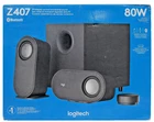 Logitech Z407 Bluetooth 80W 2.1 Speakers Subwoofer Open Box Tested. Price: $79.99.