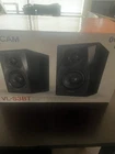 Tascam VL-S3BT Bluetooth Studio Monitors Powered Desktop Black Open. Price: $180.00.