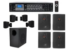 Jbl SUBWOOFER+4) SATELLITE+4) Wall SPEAKERS+350W Amp For Restaurant/bar/cafe New. Price: $1474.80.