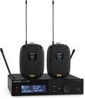 Shure SLXD14D+-G57 Dual Bodypack System Only, No Microphones/instrument Cable New. Price: $1599.00.