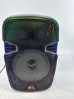Qfx TMS-853 8" Rechargeable Bluetooth Pa Karaoke Speaker Crystal Clear Sound Used. Price: $39.99.