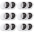 Acoustic Audio CS-IC83 Flush Mount Ceiling Speakers With 8" Woofers 6 Pair New. Price: $417.88.