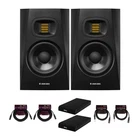 Adam Audio T8V Inch Powered Studio Monitor (2 Pack) With Pads And Cables Open. Price: $739.99.