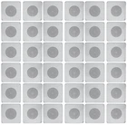 (36) Rockville MS81 Metal 8" 70V Commercial Background Music Pa Ceiling Speakers New. Price: $994.10.
