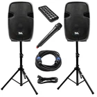 Seismic Audio 15" Powered Speaker System Bluetooth Wireless PAIO15 New. Price: $334.99.