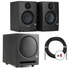 Presonus Eris 3.5-INCH Powered Studio Monitors And 8-INCH Bluetooth New. Price: $399.98.