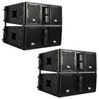 Four Premium Passive 2X10 Line Array Speakers With Dual Compression Drivers New. Price: $2499.99.